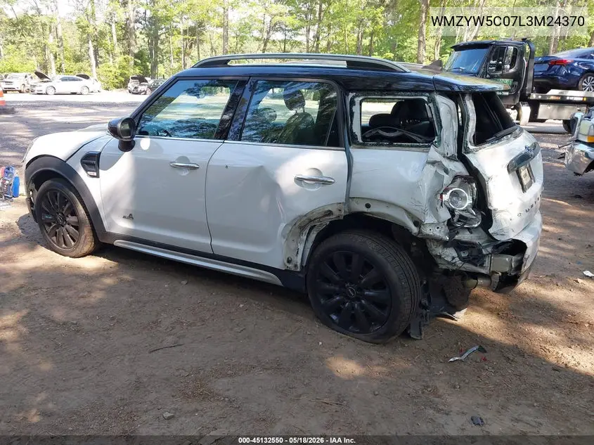 2020 Mini Countryman Oxford Edition VIN: WMZYW5C07L3M24370 Lot: 45132550