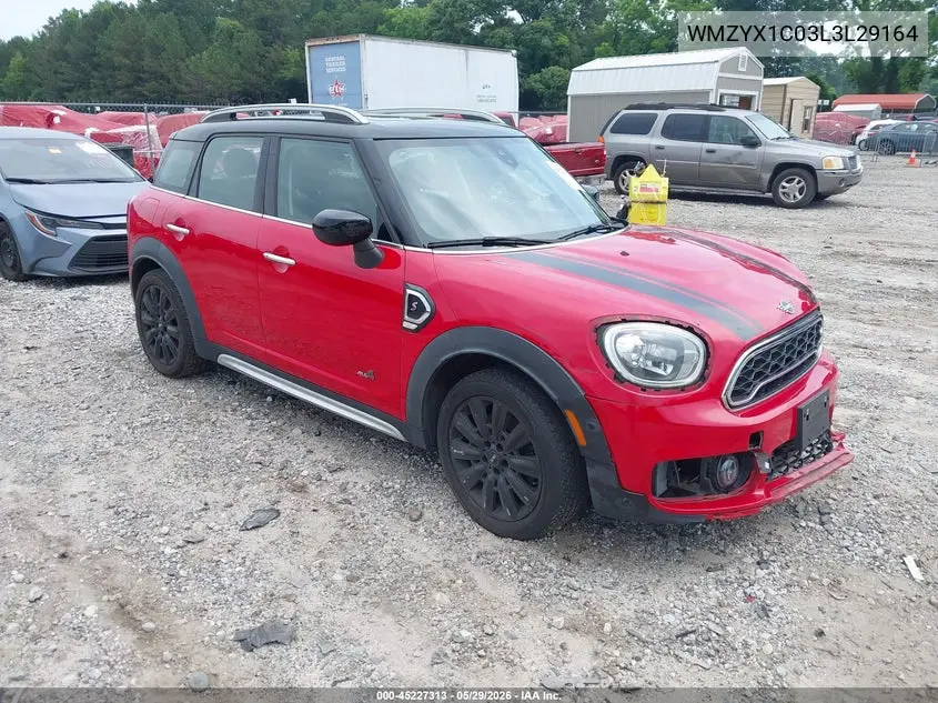 2020 Mini Countryman Cooper S VIN: WMZYX1C03L3L29164 Lot: 45227313