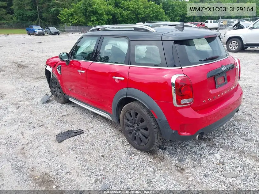 2020 Mini Countryman Cooper S VIN: WMZYX1C03L3L29164 Lot: 45227313