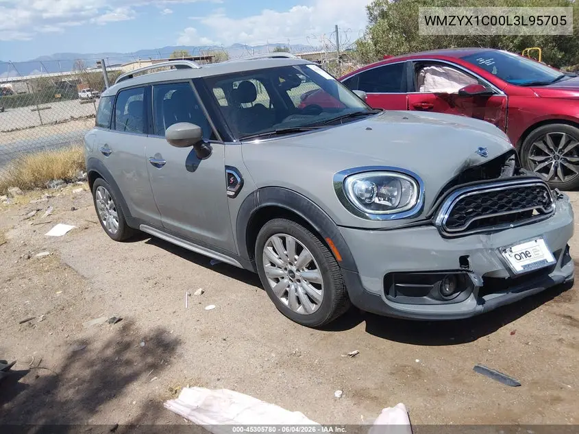 2020 Mini Countryman Cooper S VIN: WMZYX1C00L3L95705 Lot: 45305780