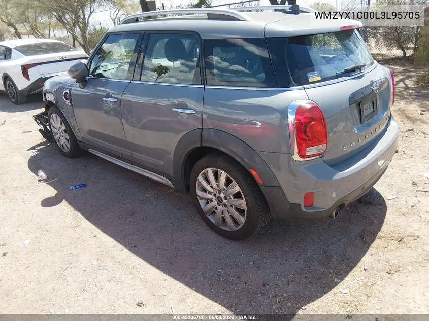 2020 Mini Countryman Cooper S VIN: WMZYX1C00L3L95705 Lot: 45305780