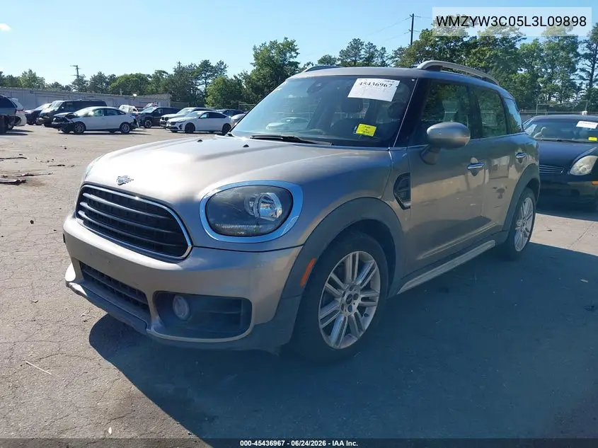 2020 Mini Countryman Cooper VIN: WMZYW3C05L3L09898 Lot: 45436967