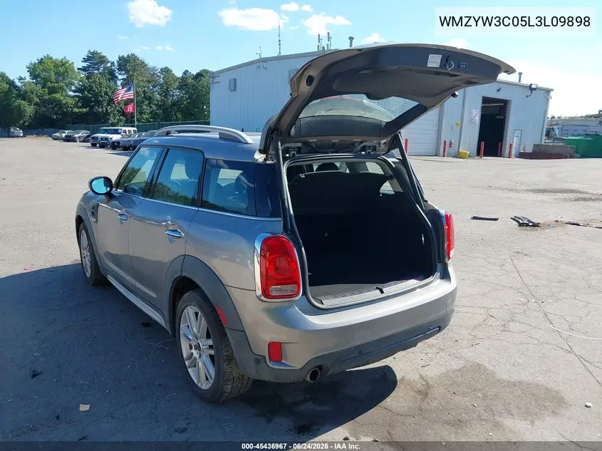 2020 Mini Countryman Cooper VIN: WMZYW3C05L3L09898 Lot: 45436967
