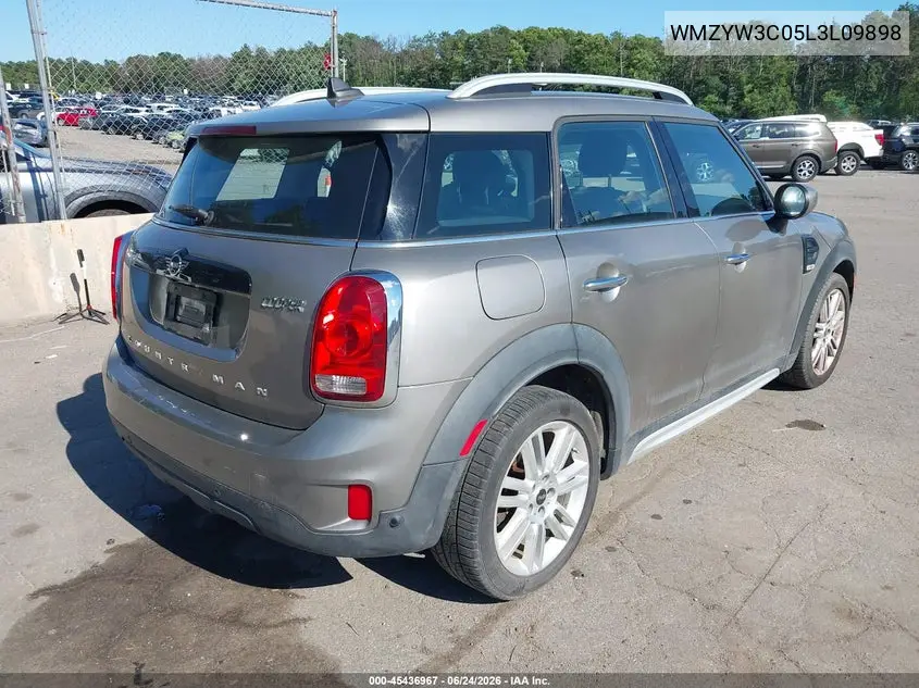 2020 Mini Countryman Cooper VIN: WMZYW3C05L3L09898 Lot: 45436967