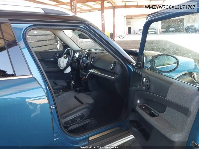 2020 Mini Countryman Cooper S VIN: WMZYW7C0XL3L71787 Lot: 45536019