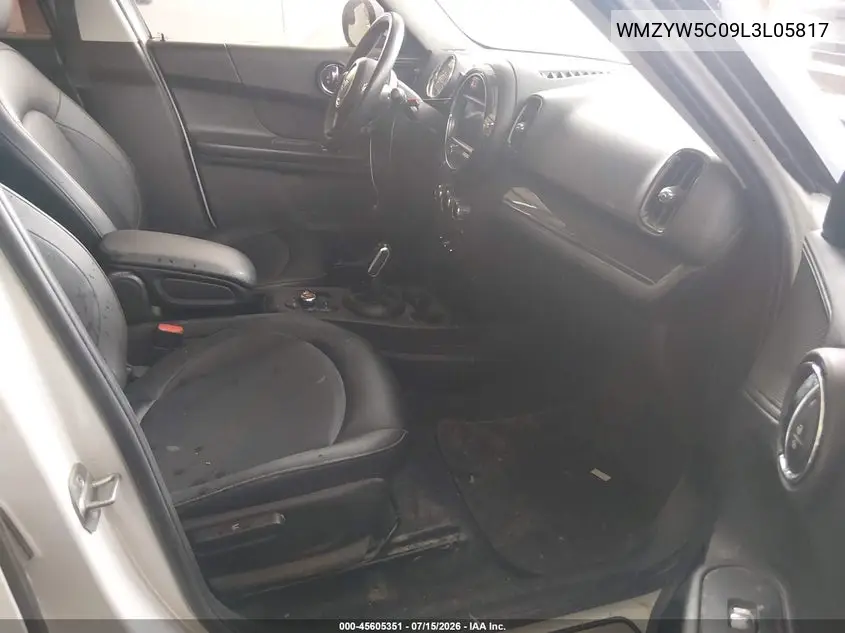 2020 Mini Countryman Cooper VIN: WMZYW5C09L3L05817 Lot: 45605351