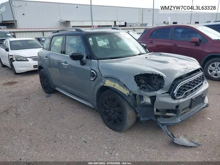 2020 Mini Countryman Cooper S VIN: WMZYW7C04L3L63328 Lot: 45612925