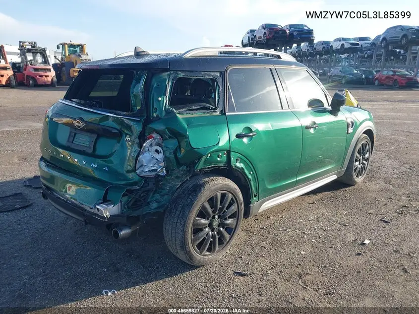 2020 Mini Countryman Cooper S VIN: WMZYW7C05L3L85399 Lot: 45669827