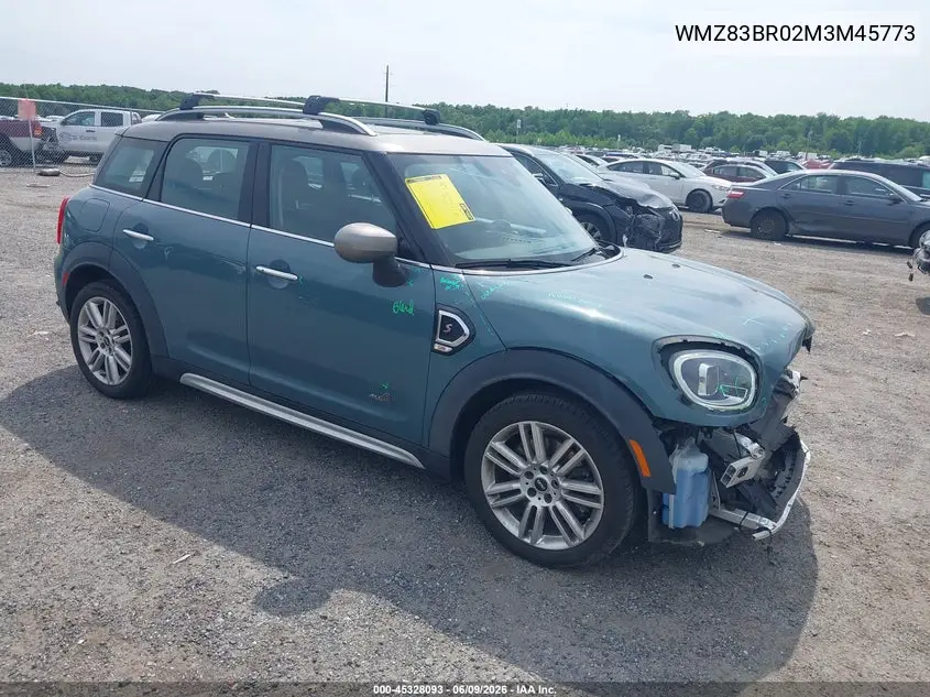 2021 Mini Countryman Cooper S VIN: WMZ83BR02M3M45773 Lot: 45328093