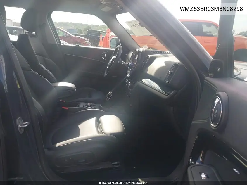 2021 Mini Countryman Cooper S VIN: WMZ53BR03M3N08298 Lot: 45417453