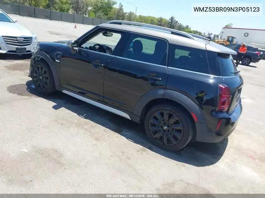 2022 Mini Countryman Cooper S VIN: WMZ53BR09N3P05123 Lot: 45374642