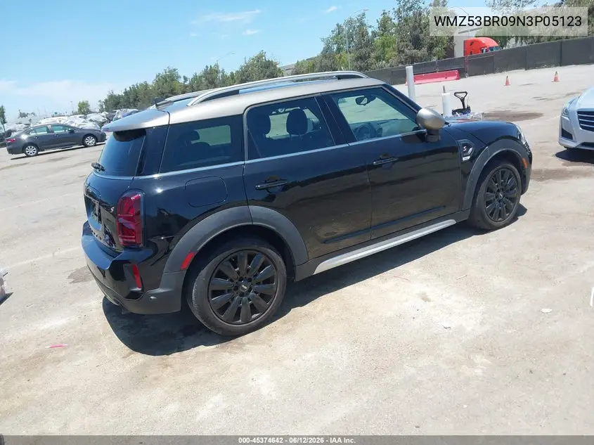 2022 Mini Countryman Cooper S VIN: WMZ53BR09N3P05123 Lot: 45374642