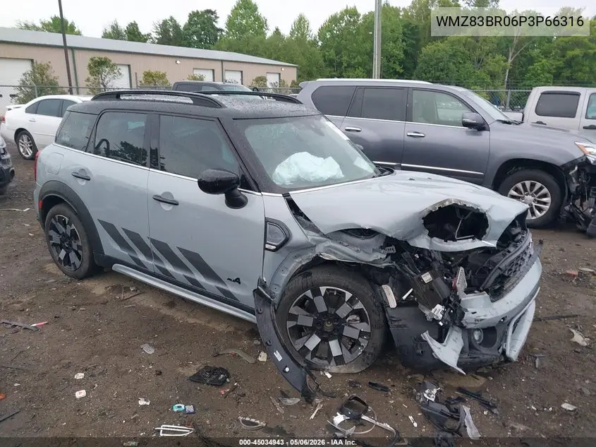 2023 Mini Countryman Cooper S VIN: WMZ83BR06P3P66316 Lot: 45034943
