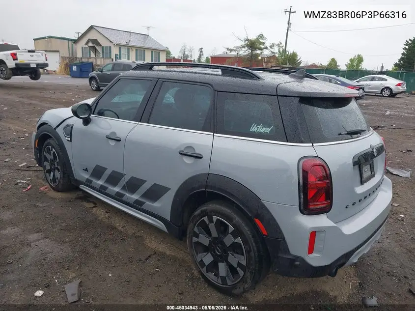 2023 Mini Countryman Cooper S VIN: WMZ83BR06P3P66316 Lot: 45034943
