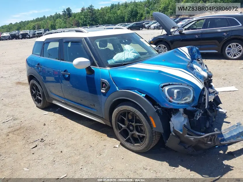 2023 Mini Countryman Cooper S VIN: WMZ83BR04P3R06072 Lot: 45332578