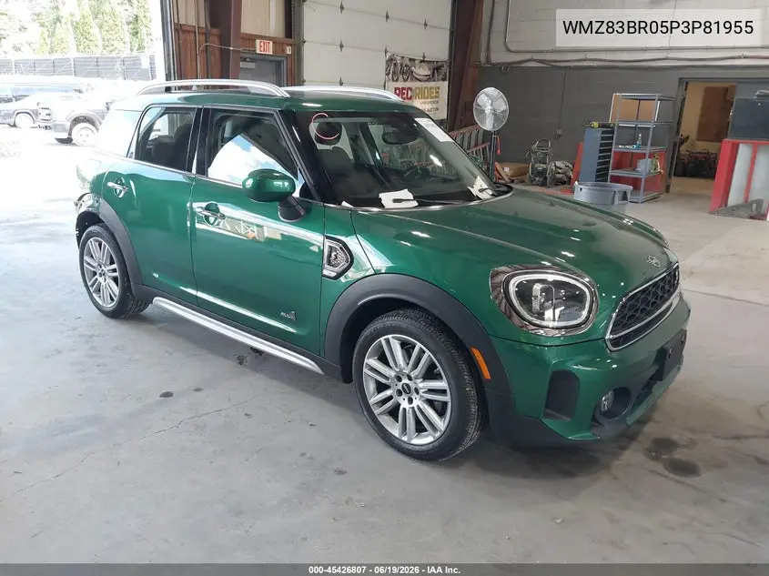 2023 Mini Countryman Cooper S VIN: WMZ83BR05P3P81955 Lot: 45426807