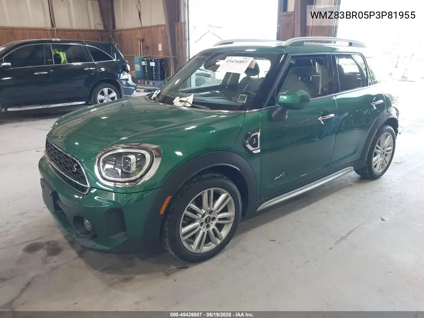 2023 Mini Countryman Cooper S VIN: WMZ83BR05P3P81955 Lot: 45426807