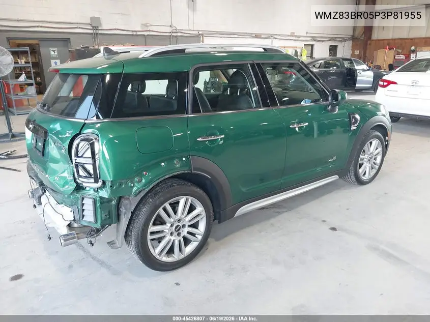 2023 Mini Countryman Cooper S VIN: WMZ83BR05P3P81955 Lot: 45426807