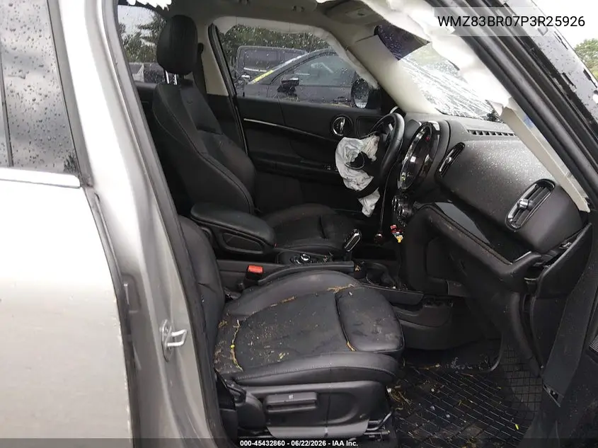 2023 Mini Countryman Cooper S VIN: WMZ83BR07P3R25926 Lot: 45432860
