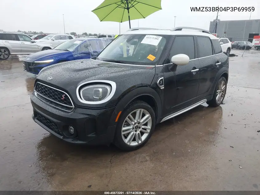 2023 Mini Countryman Cooper S VIN: WMZ53BR04P3P69959 Lot: 45572201