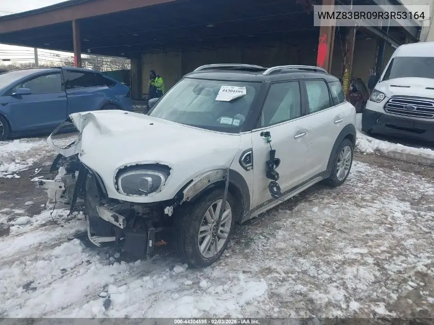2024 Mini Countryman Cooper S VIN: WMZ83BR09R3R53164 Lot: 44304595