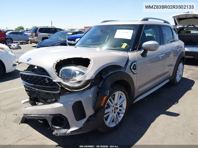 2024 Mini Countryman Cooper S VIN: WMZ83BR02R3S02133 Lot: 45399067