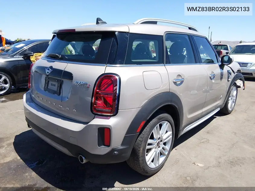 2024 Mini Countryman Cooper S VIN: WMZ83BR02R3S02133 Lot: 45399067