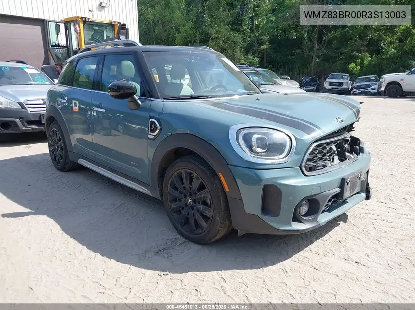 2024 Mini Countryman Cooper S VIN: WMZ83BR00R3S13003 Lot: 45481013