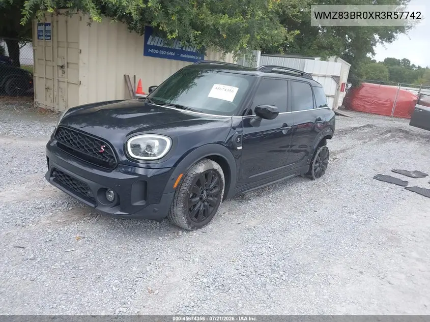2024 Mini Countryman Cooper S VIN: WMZ83BR0XR3R57742 Lot: 45674356