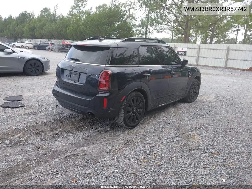 2024 Mini Countryman Cooper S VIN: WMZ83BR0XR3R57742 Lot: 45674356