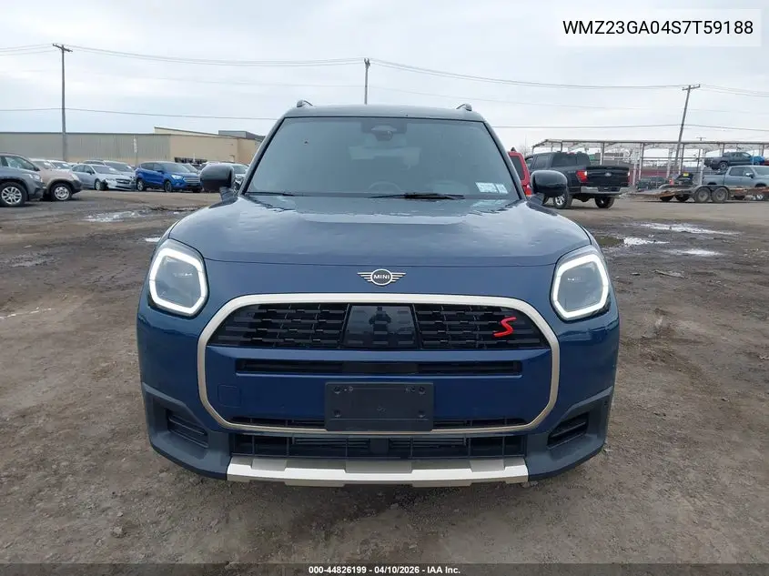 2025 Mini Countryman Cooper S VIN: WMZ23GA04S7T59188 Lot: 44826199