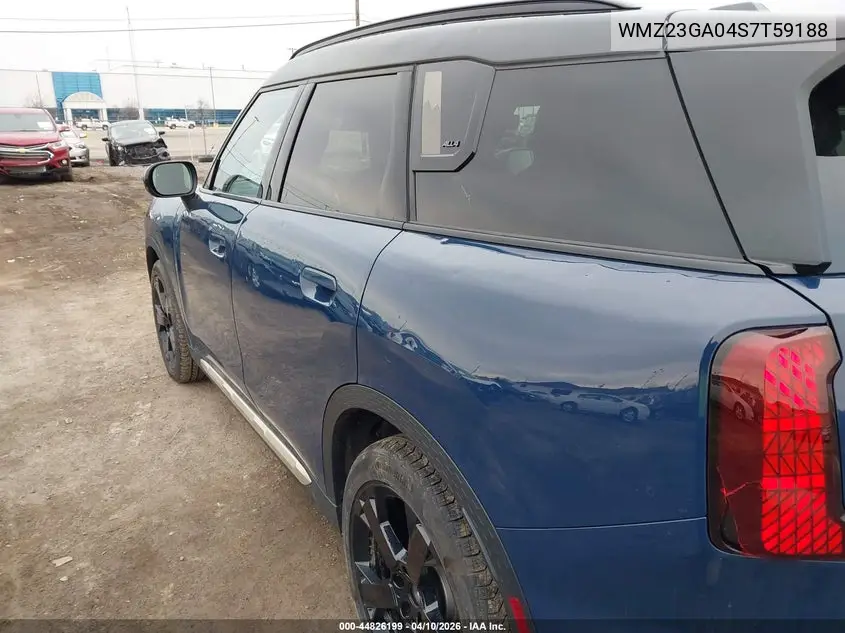 2025 Mini Countryman Cooper S VIN: WMZ23GA04S7T59188 Lot: 44826199