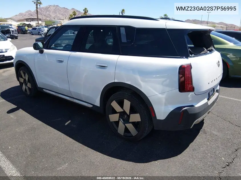 2025 Mini Countryman Cooper S VIN: WMZ23GA02S7P56995 Lot: 45059522