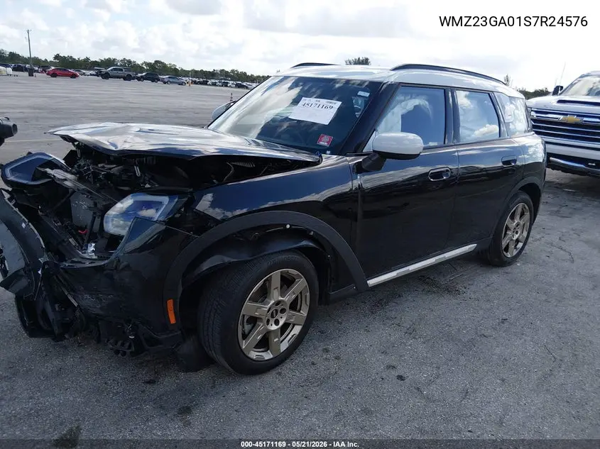 2025 Mini Countryman Cooper S VIN: WMZ23GA01S7R24576 Lot: 45171169
