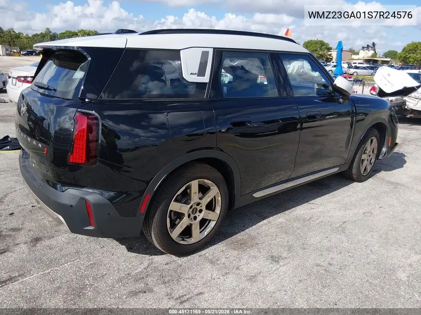 2025 Mini Countryman Cooper S VIN: WMZ23GA01S7R24576 Lot: 45171169