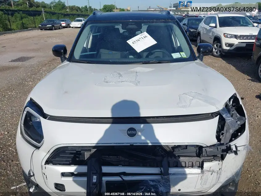 2025 Mini Countryman Cooper S VIN: WMZ23GA0XS7S64280 Lot: 45367146