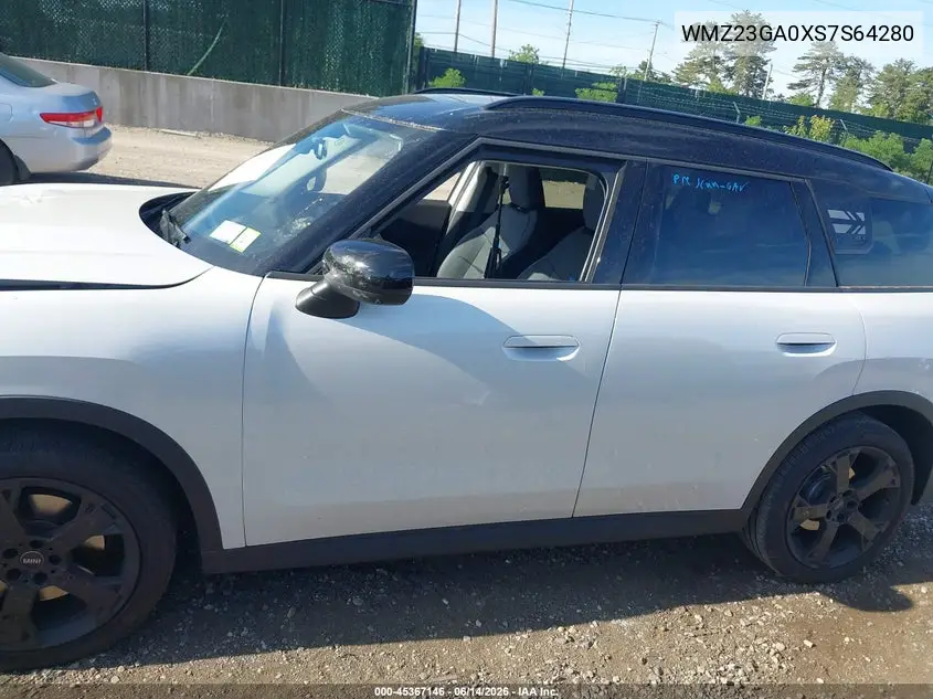 2025 Mini Countryman Cooper S VIN: WMZ23GA0XS7S64280 Lot: 45367146