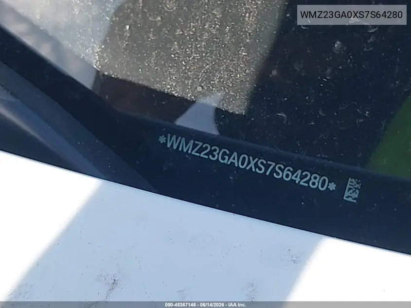 2025 Mini Countryman Cooper S VIN: WMZ23GA0XS7S64280 Lot: 45367146