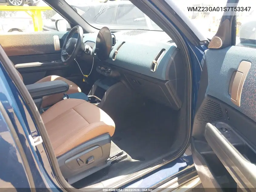 2025 Mini Countryman Cooper S VIN: WMZ23GA01S7T53347 Lot: 45461354