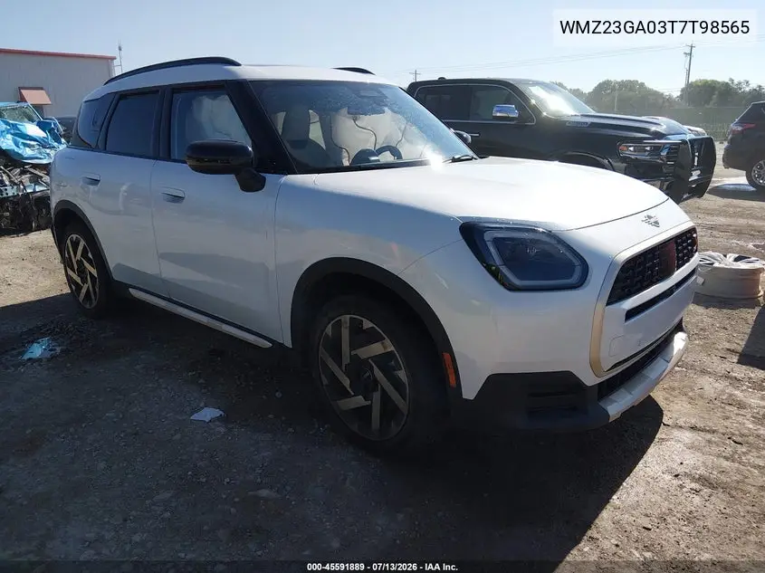 2026 Mini Countryman Cooper S VIN: WMZ23GA03T7T98565 Lot: 45591889