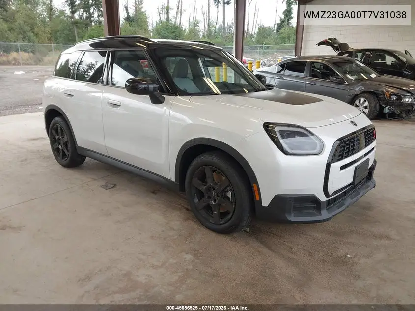 2026 Mini Countryman S Oxford Edition VIN: WMZ23GA00T7V31038 Lot: 45656525