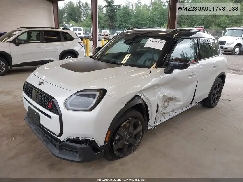 2026 Mini Countryman S Oxford Edition VIN: WMZ23GA00T7V31038 Lot: 45656525