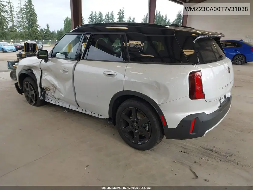2026 Mini Countryman S Oxford Edition VIN: WMZ23GA00T7V31038 Lot: 45656525