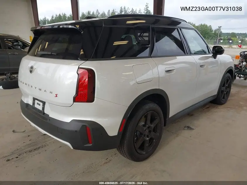 2026 Mini Countryman S Oxford Edition VIN: WMZ23GA00T7V31038 Lot: 45656525