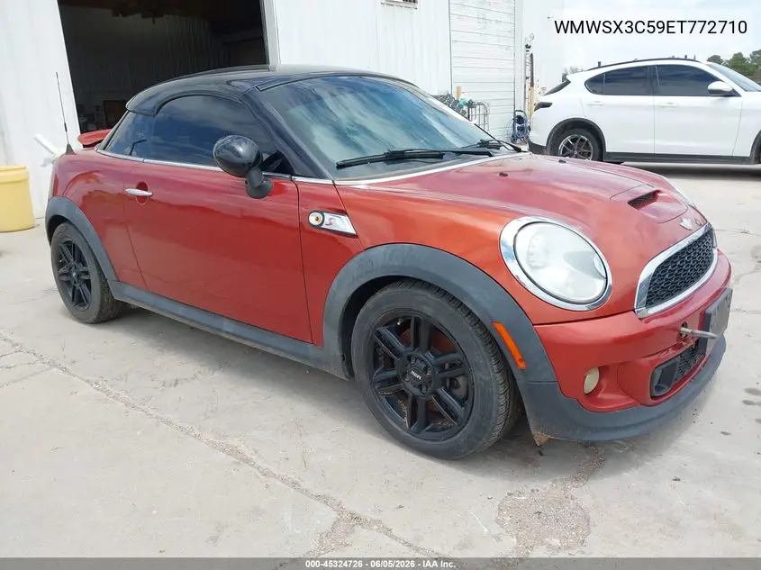 2014 Mini Coupe Cooper S VIN: WMWSX3C59ET772710 Lot: 45324726