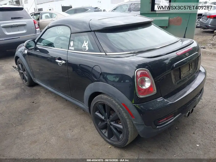 2014 Mini Coupe Cooper S VIN: WMWSX3C57ET409287 Lot: 45341070