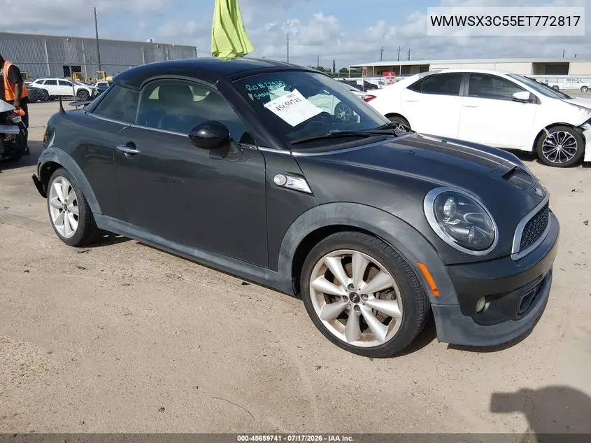 2014 Mini Coupe Cooper S VIN: WMWSX3C55ET772817 Lot: 45659741