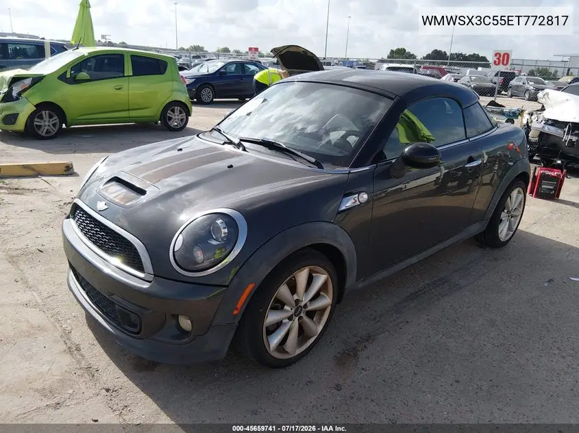 2014 Mini Coupe Cooper S VIN: WMWSX3C55ET772817 Lot: 45659741