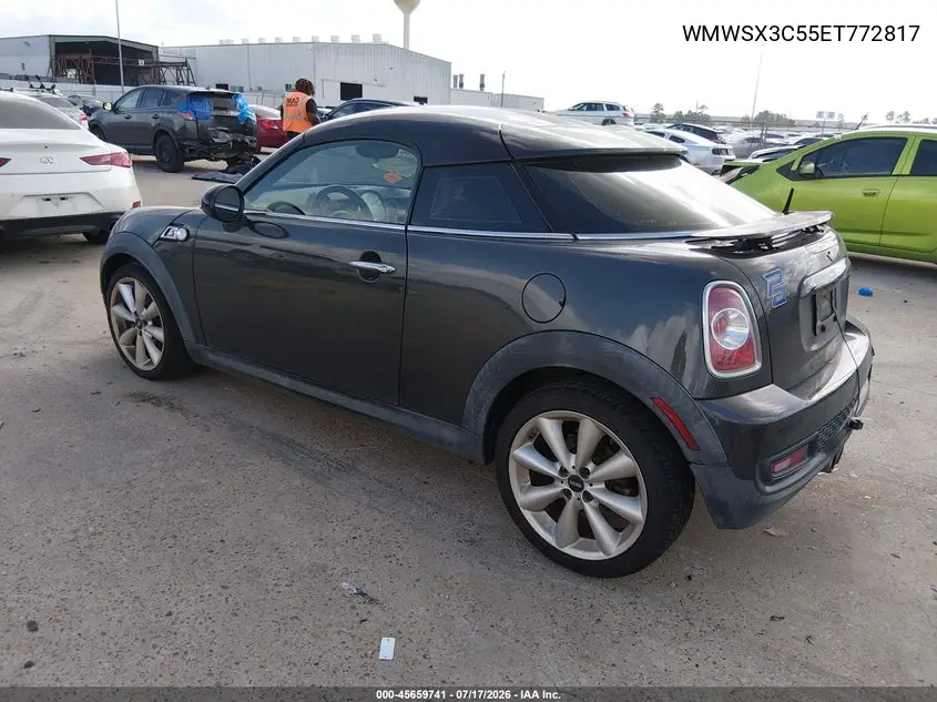 2014 Mini Coupe Cooper S VIN: WMWSX3C55ET772817 Lot: 45659741