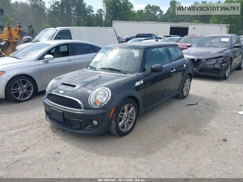 2013 Mini Hardtop Cooper S VIN: WMWSV3C51DT396797 Lot: 45081457